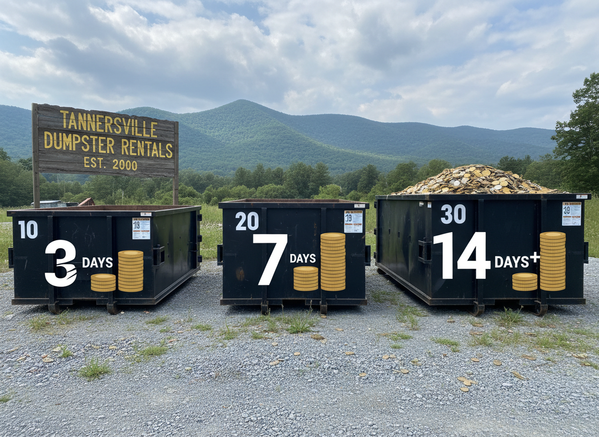 Affordable Dumpster Rental in Tazewell, VA 24651