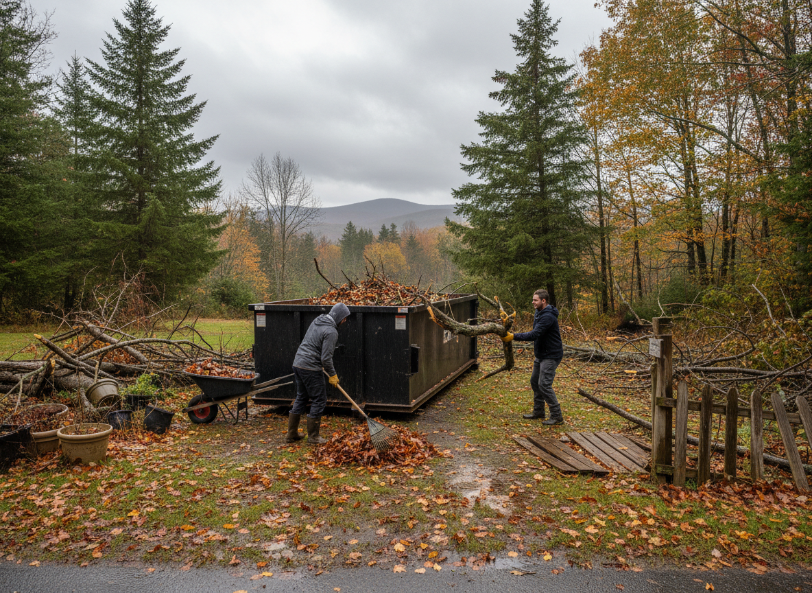 How to Handle Yard Debris After Fall Storms in Tannersville