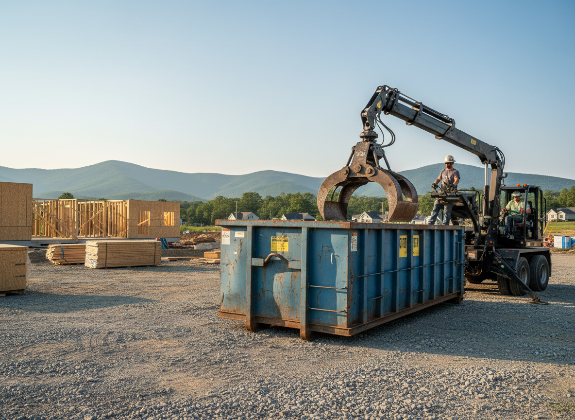 Construction Dumpster Rental in Tannersville, VA