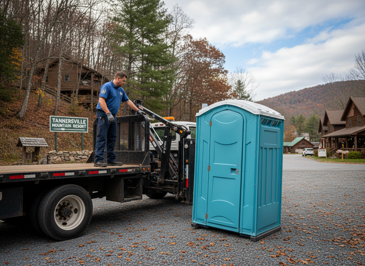 Porta Potty Rental in Tannersville, VA